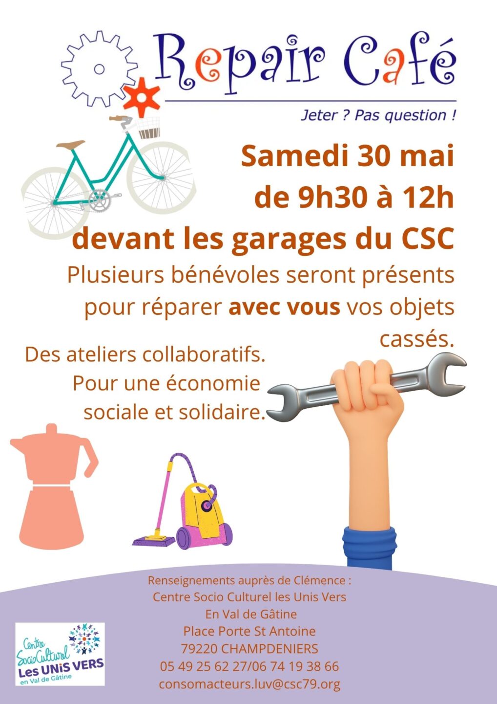 Repair Café CSC Champdeniers