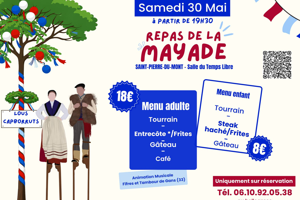 Repas de la Mayade Maison du temps libre Saint-Pierre-du-Mont