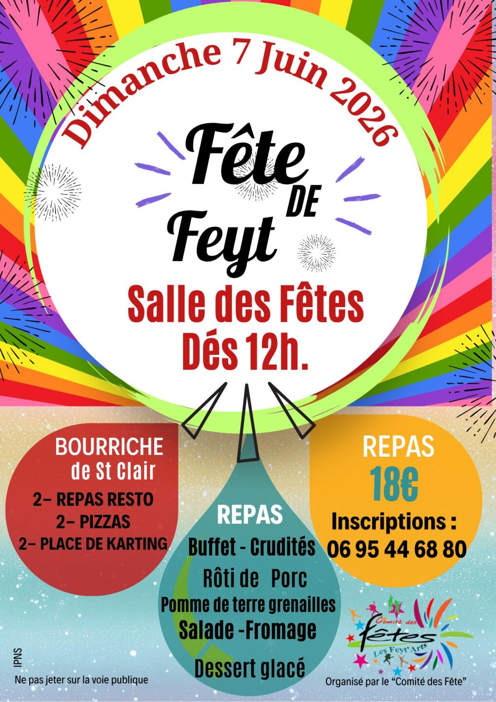 Repas de la Saint-Clair Le Bourg Feyt 2026-06-07