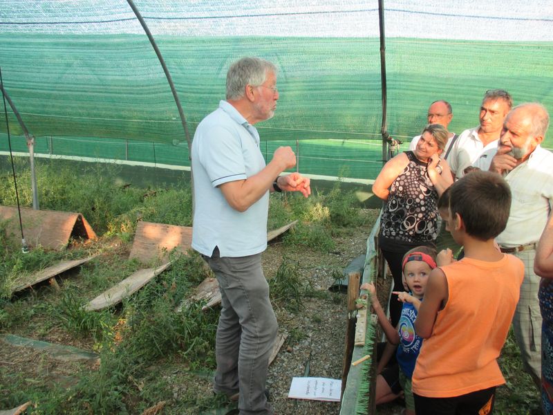 Repas fermier, à la ferme aux escargots Ferme aux escargots Lannecaube