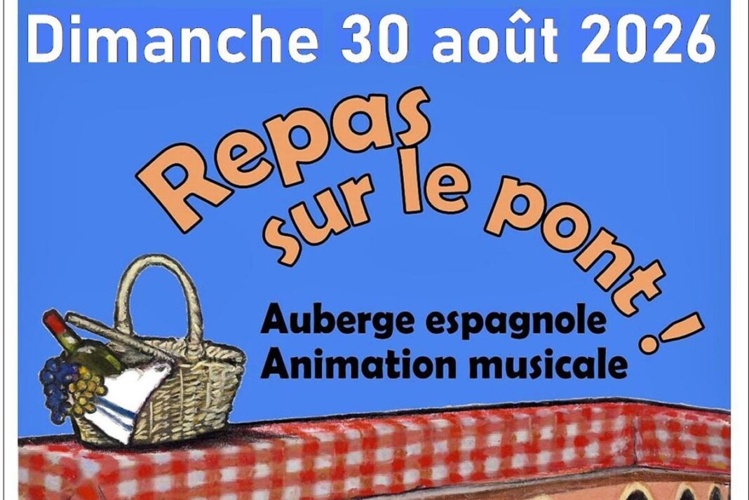 Repas sur le pont | Bergerac  Bergerac