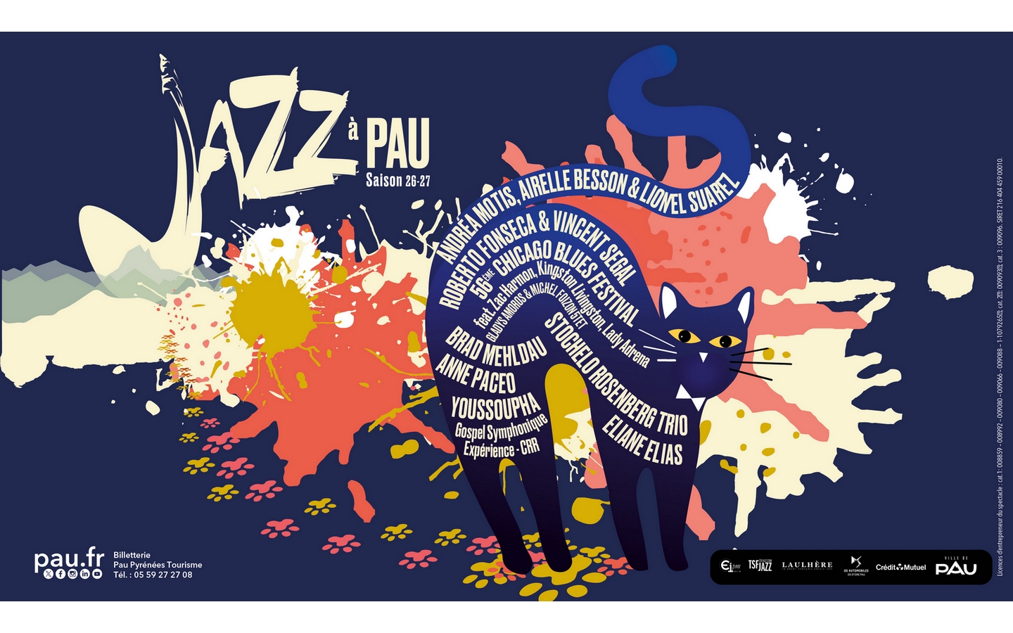 Saison de Jazz à Pau 2026/2027 Place du Foirail Pau