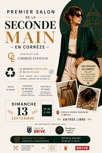 Salon de la seconde main (Halle Brassens) Brive-la-Gaillarde