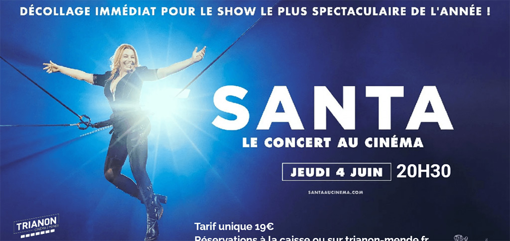 SANTA LE CONCERT AU CINÉMA Mende