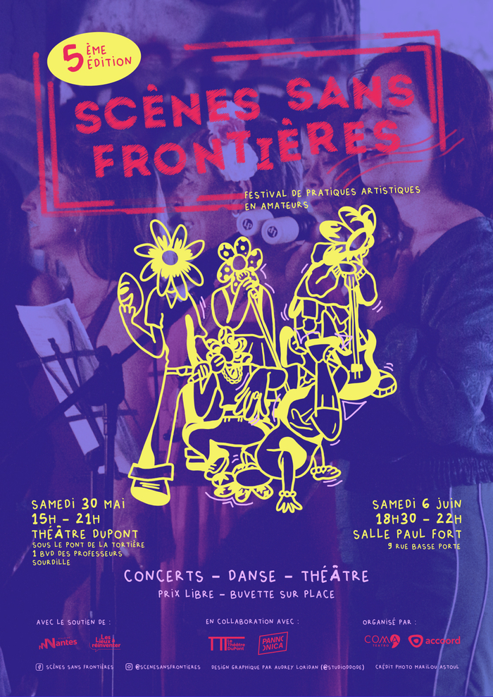 Scènes Sans Frontières – Partie 2 Salle Paul Fort Nantes