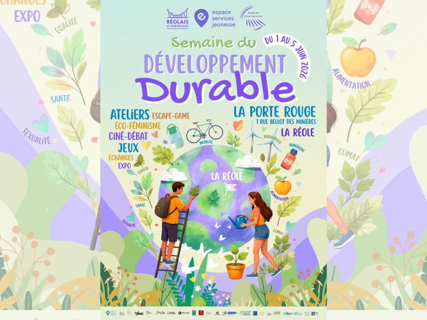 Semaine de l’Environnement & du Développement Durable à la Porte Rouge Rue Bellot des Minières La Réole