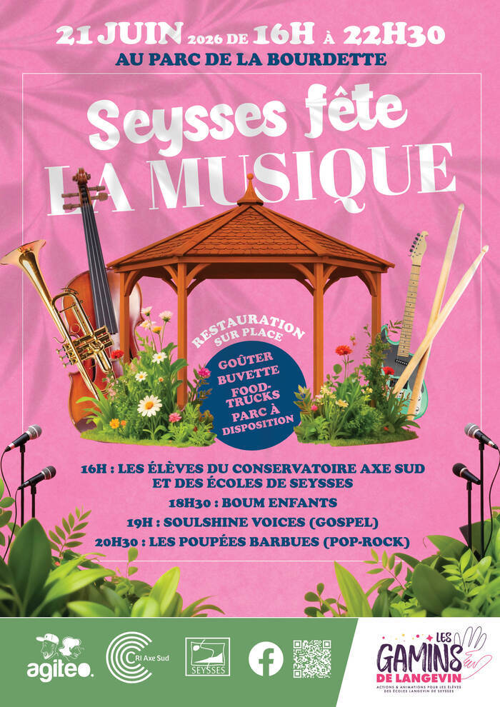 Seysses fête la musique au Parc de la Bourdette Parc de la Bourdette à SEYSSES Seysses