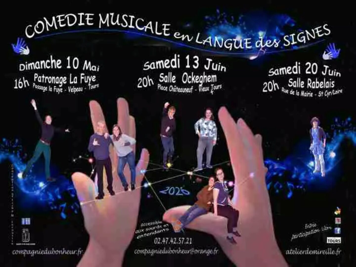 Signes enCHANTés, la suite Chants signés  Saint-Cyr-sur-Loire