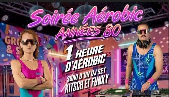 Soirée Aérobic – Années 80 aux Fleurs du Malt, Fleurs du Malt (Les), Nantes