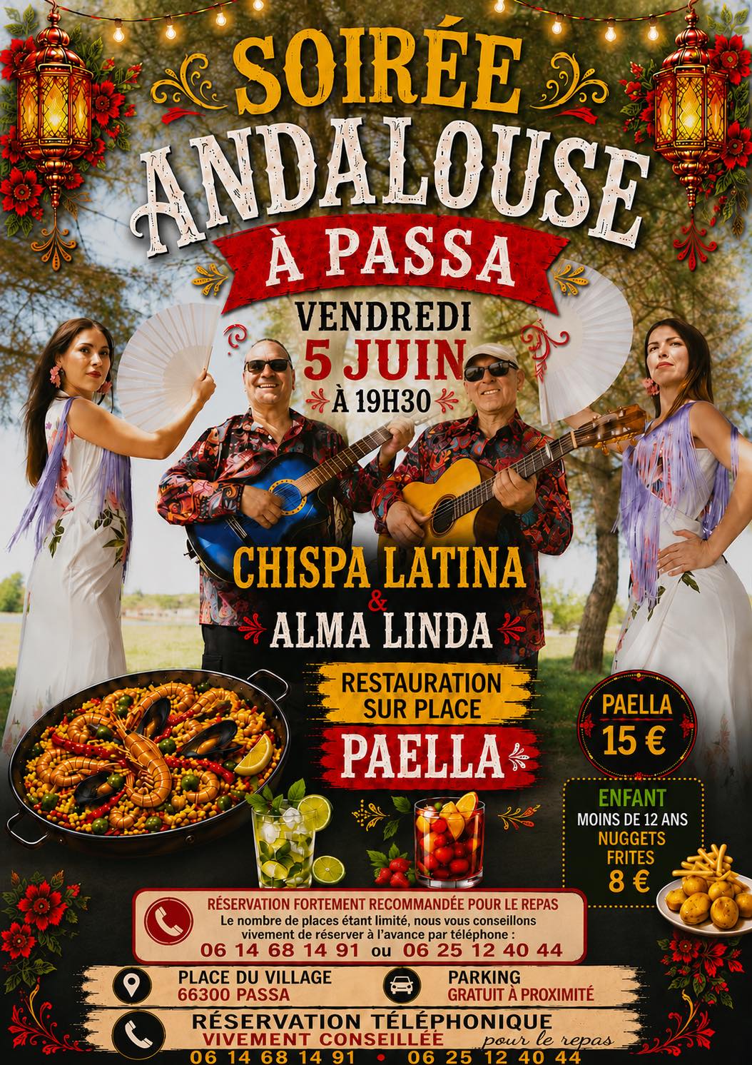 SOIRÉE ANDALOUSE Passa