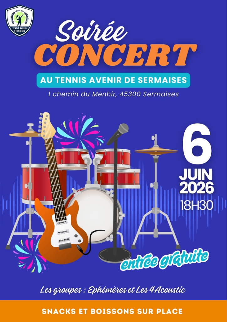 soirée concert Sermaises