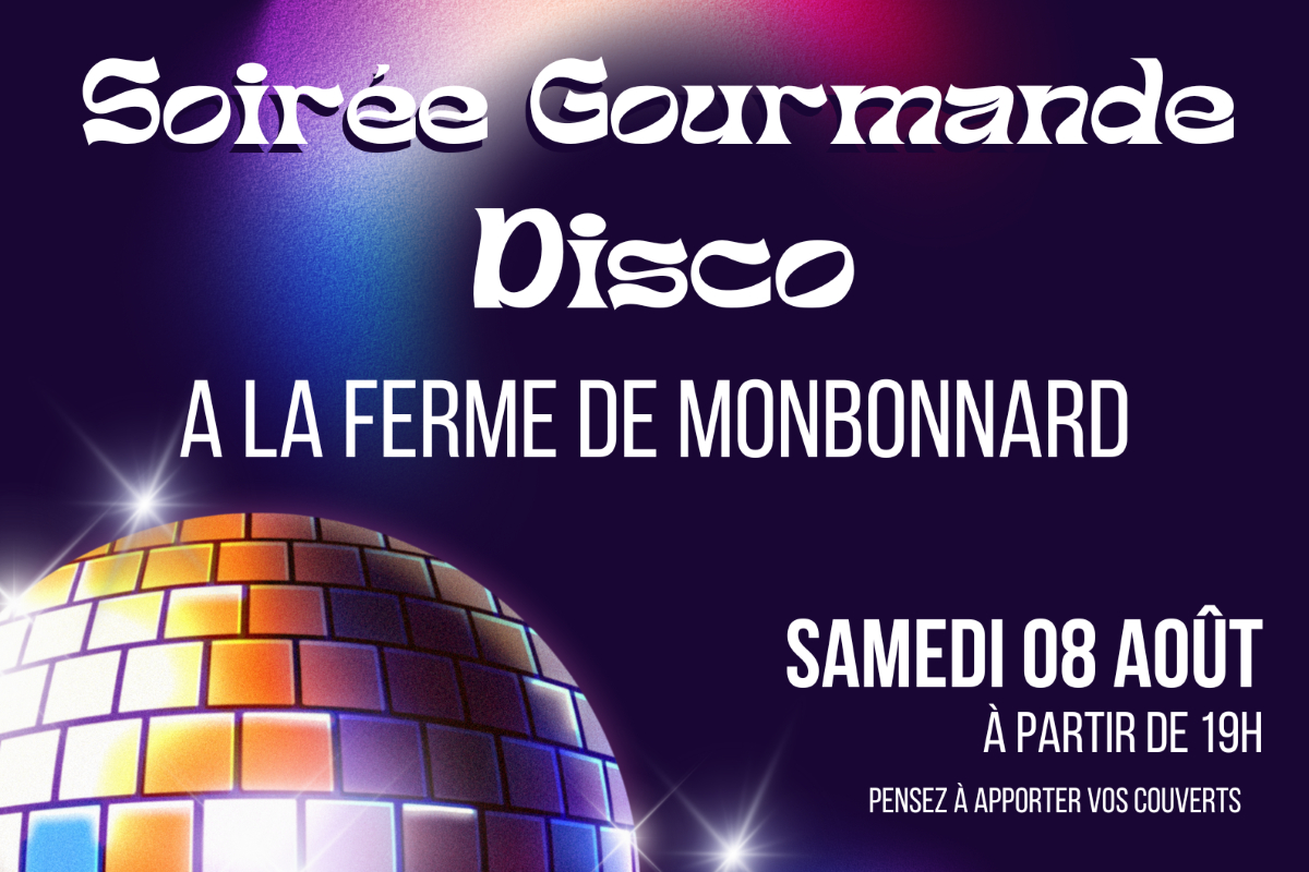Soirée gourmande 404 Route de Mons Saint-Germain-et-Mons 2026-08-08