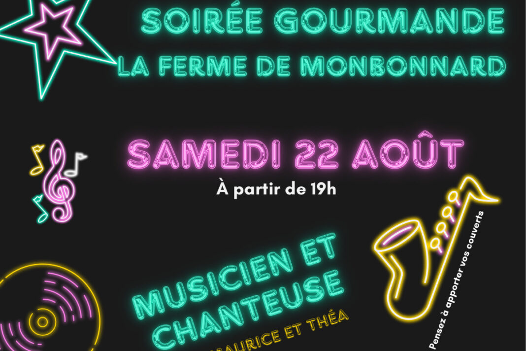 Soirée gourmande Saint germain et mons Saint-Germain-et-Mons