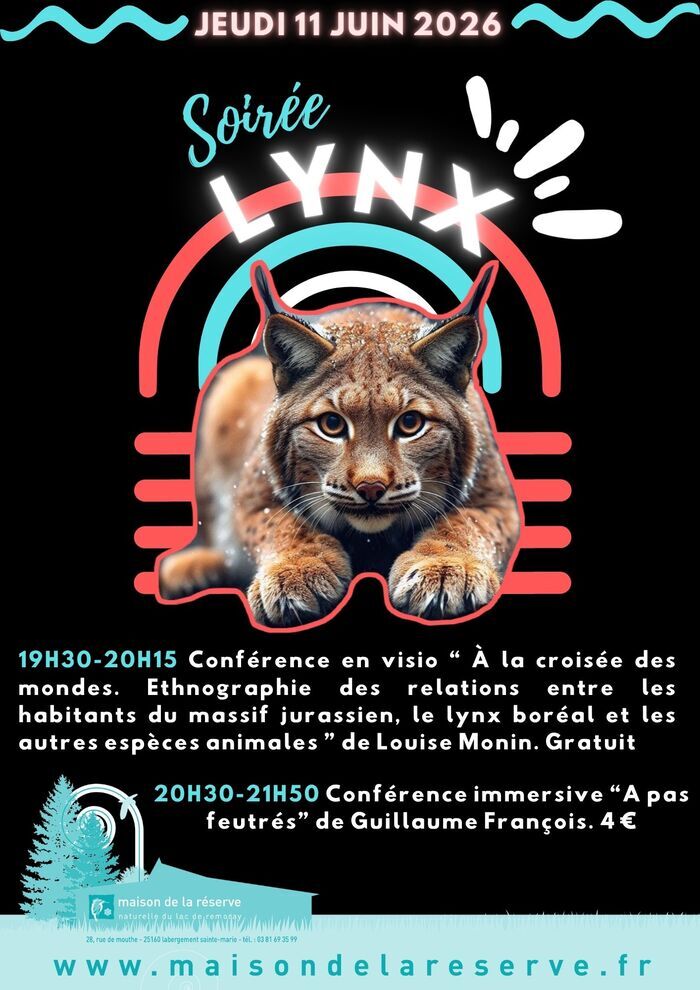 Soirée Lynx Maison de la Réserve Labergement-Sainte-Marie