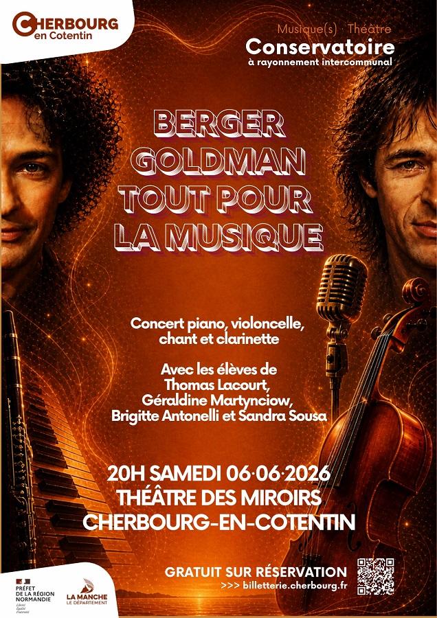Soirée musicale autour de Michel Berger & Jean-Jacques Goldman La Glacerie Cherbourg-en-Cotentin 2026-06-06
