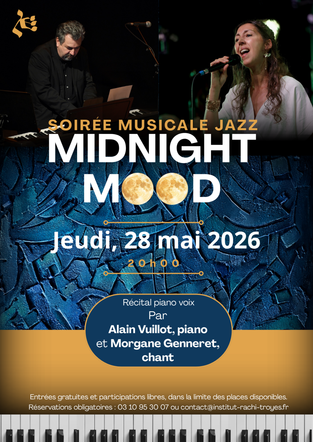 Soirée musicale Jazz Midnight Mood Troyes