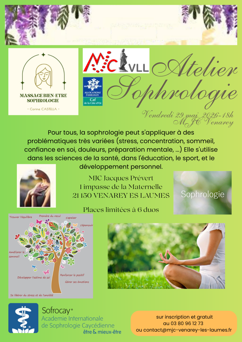 Soirée parentalité M.J.C. Venarey-les-Laumes