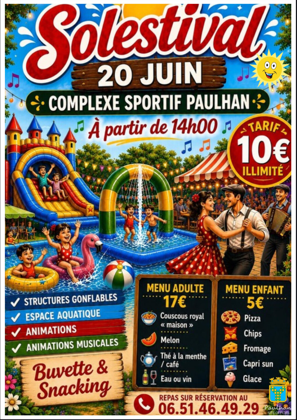 SOLESTIVAL 2026 Route d'Usclas D Hérault Paulhan 2026-06-20