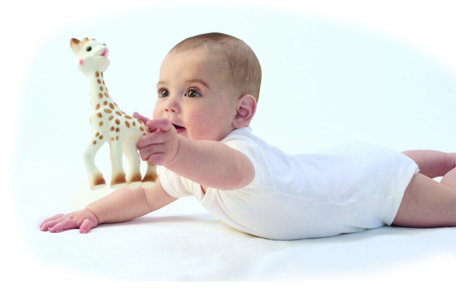Sophie la girafe dans son emballage