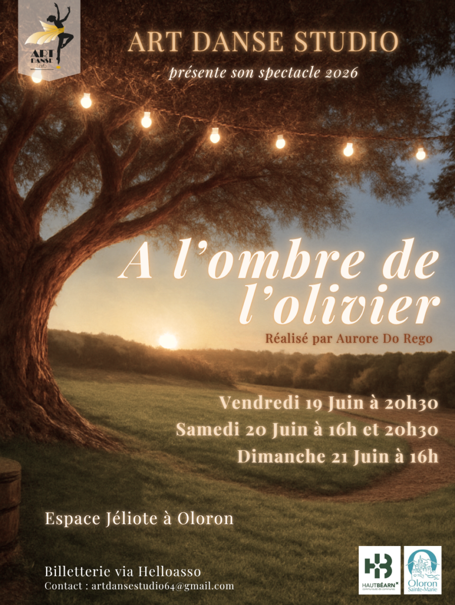 Spectacle de danse A l’ombre de l’olivier Rue de la Poste Oloron-Sainte-Marie