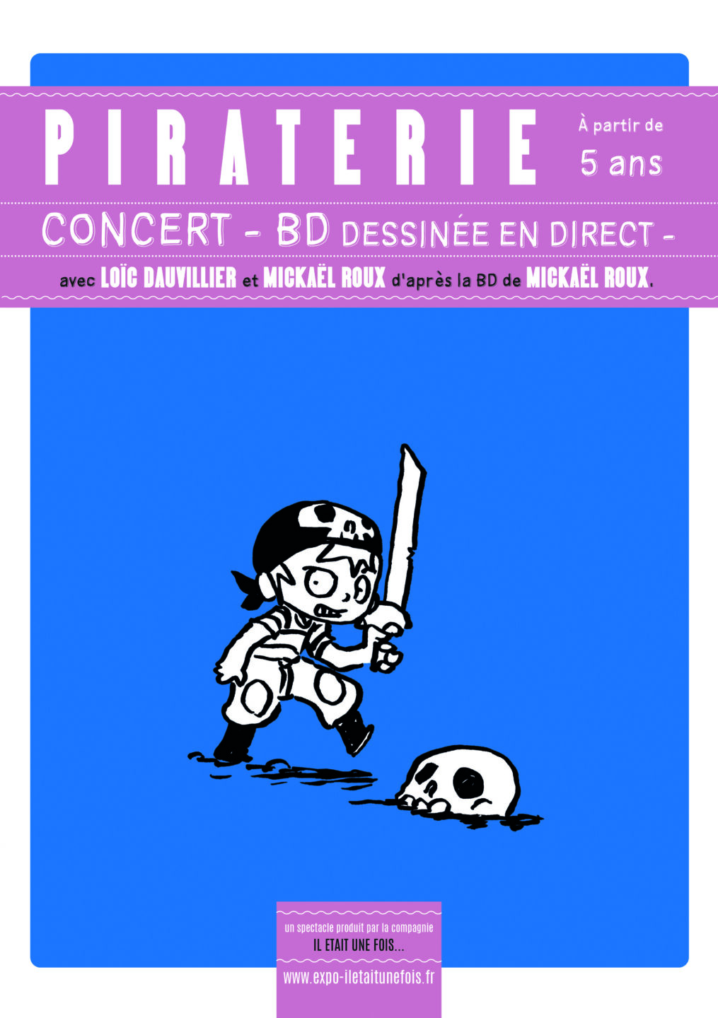 Spectacle dessiné Piraterie  L&rsquo;Isle-Jourdain