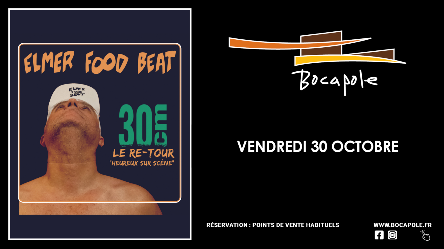 Spectacle Elmer Food Beat Espace Bocapole Bressuire