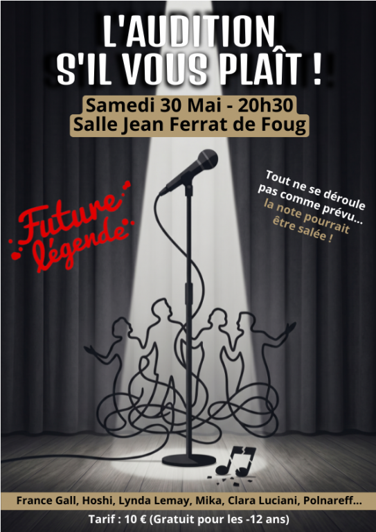 Spectacle Future Légende Foug rue du Général Leclerc Impasse de la Boisette Foug
