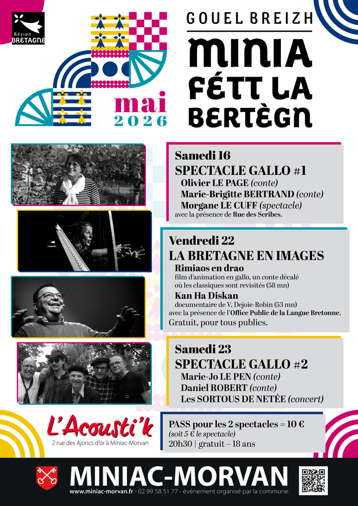 Spectacle Gallo #1 L’Acousti’k Miniac-Morvan