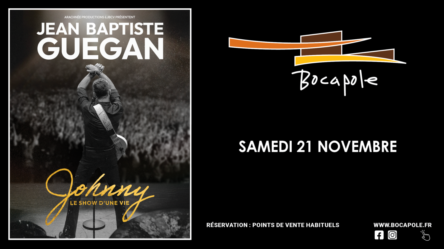 Spectacle Jean-Baptiste Guégan Espace Bocapole Bressuire
