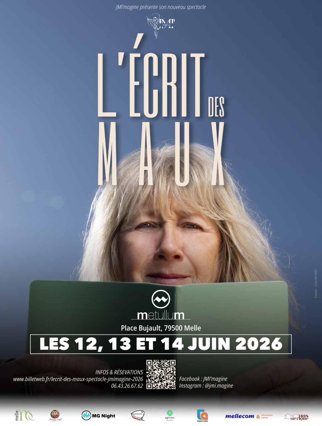 Spectacle L'écrit des maux Le Metullum Melle 2026-06-12