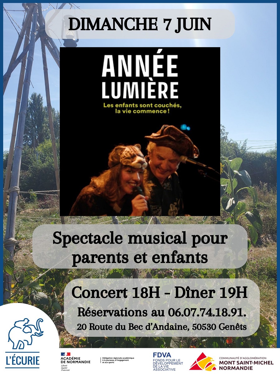 Spectacle Les enfants sont couchés, la vie commence Bar associatif L’Ecurie Genêts