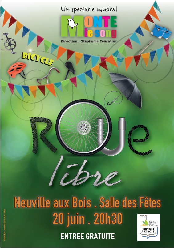 Spectacle Musical Roue Libre 13 Rue de la Pichardière Neuville-aux-Bois 2026-06-20