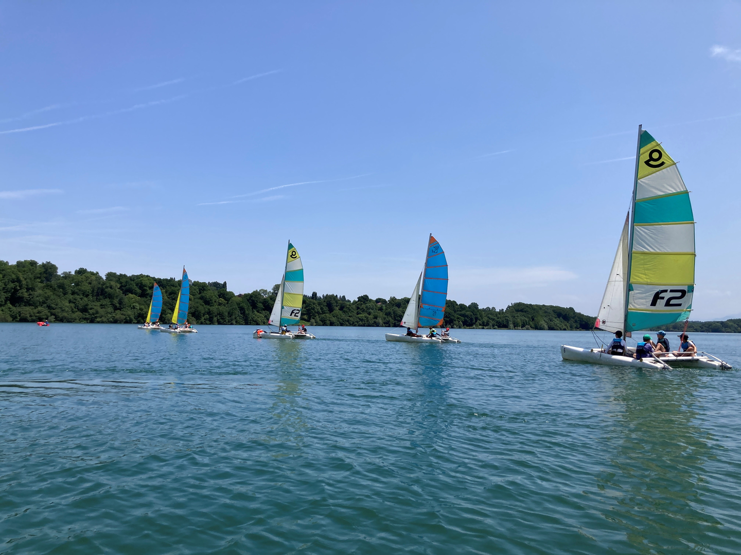 Stage catamaran Lac du Gabas Lourenties 2026-08-10