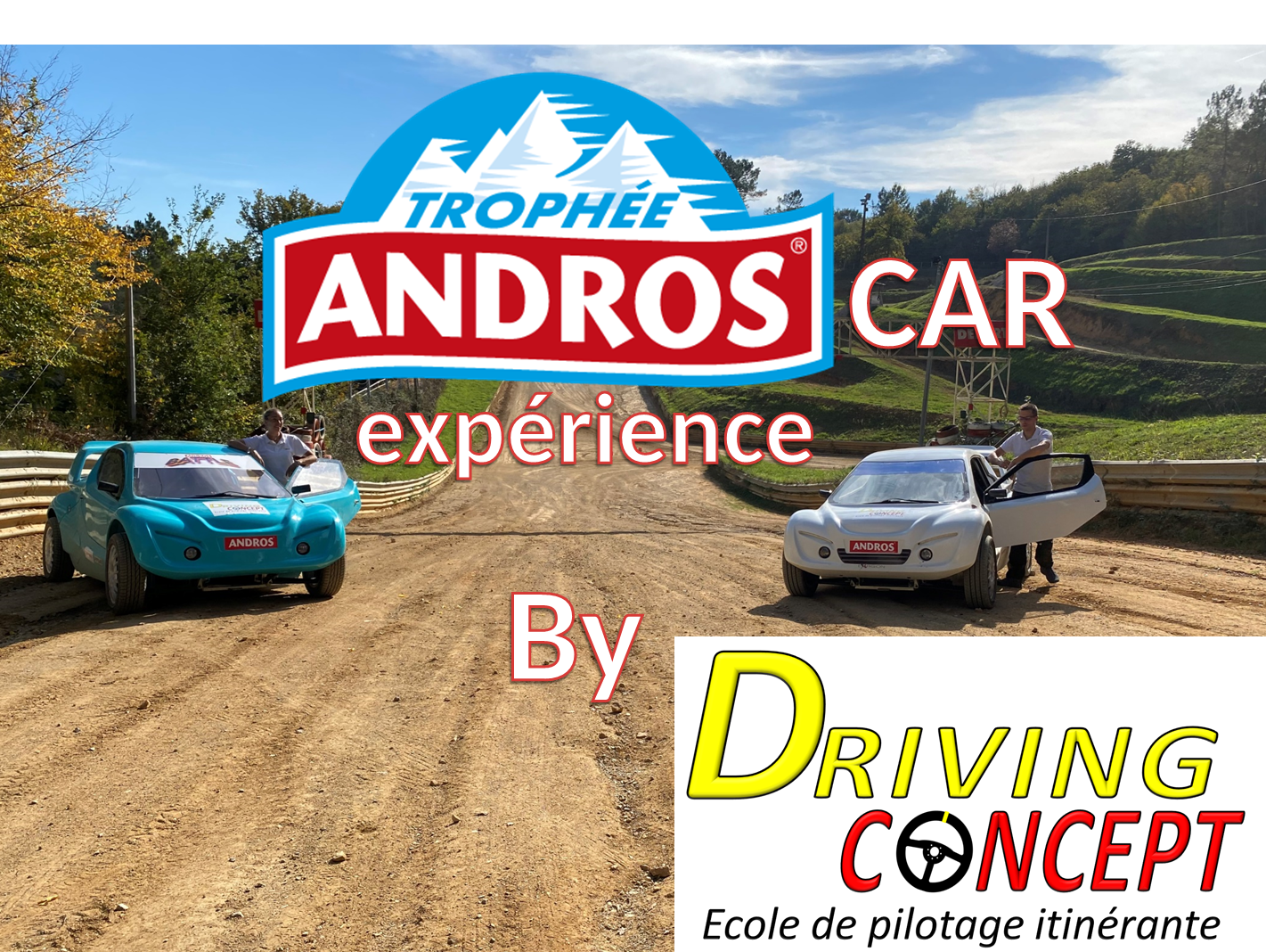 Stage de pilotage Andros car Saint-André-d’Allas
