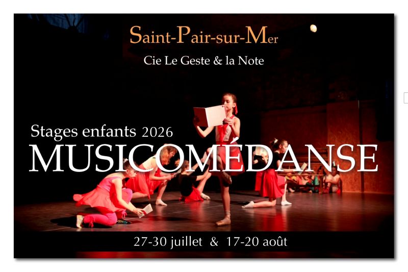Stage Musicomédanse Saint-Pair-sur-Mer
