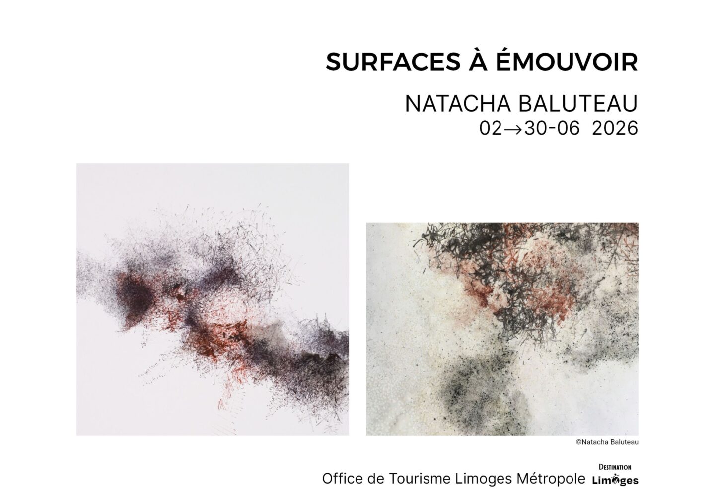 Surfaces à Émouvoir Natacha Baluteau Office de Tourisme de Limoges Métropole Limoges