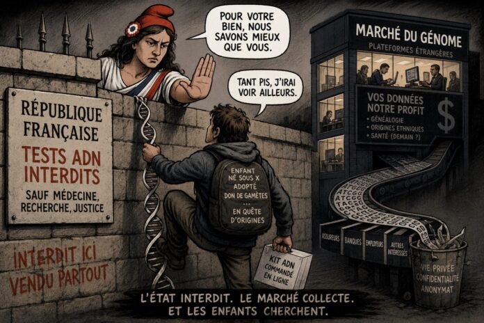 test adn france