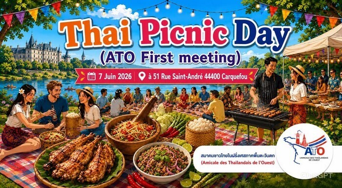 Thai Picnic Day (ATO First meeting) 51 rue de Saint-André Carquefou