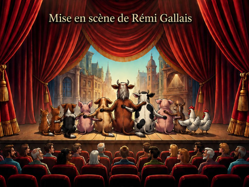 Théâtre sans animaux par la Troupe Chrysalide Salle Capranie Ondres