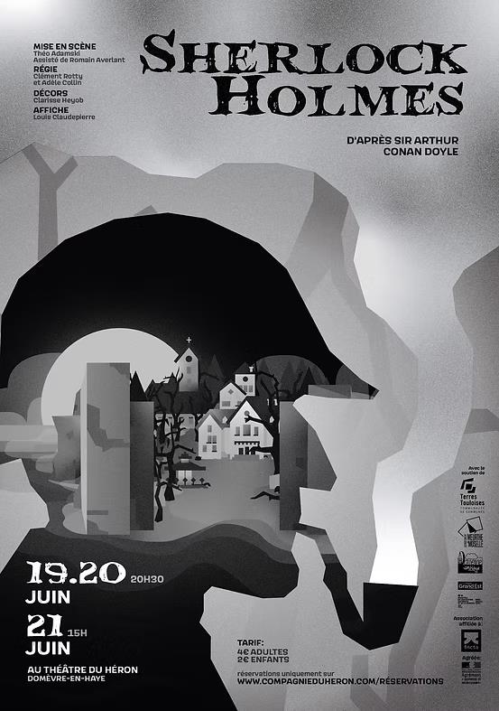 Théâtre Sherlock Holmes Compagnie du Héron Théâtre du Héron Domèvre-en-Haye