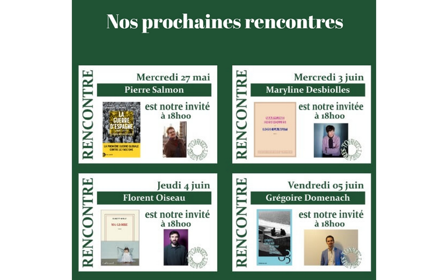 Tonnet: Rencontre avec Grégoire Domenach Place Marguerite Laborde Pau