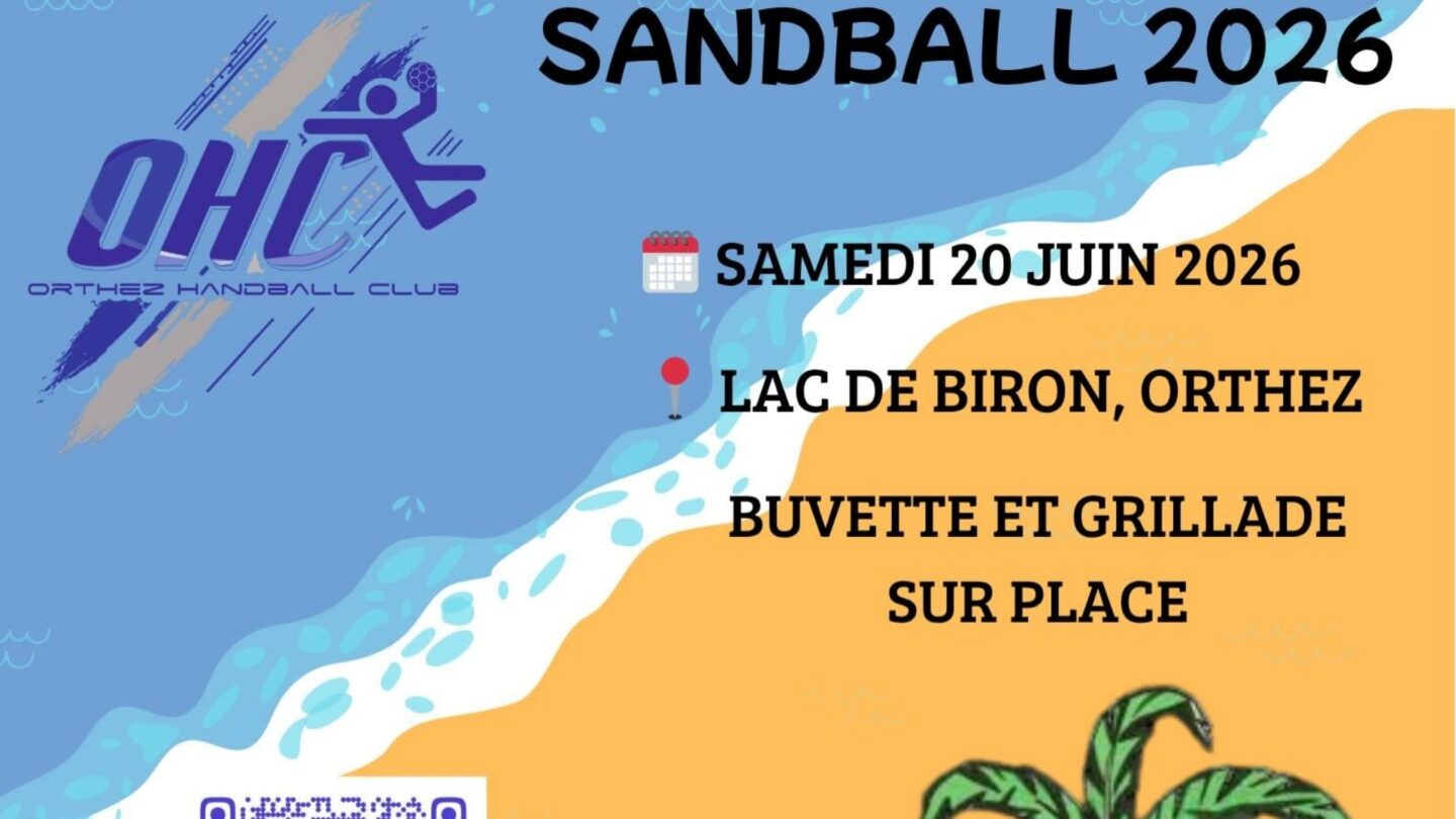 Tournoi de Sandball 2026 Base de loisirs Orthez