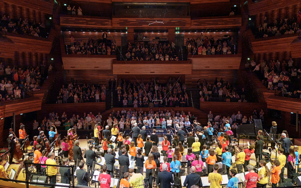 Tous en scène – Concert Orchestre Philharmonique de Radio France et Orchestre à l’Ecole Maison de la Radio et de la Musique Paris