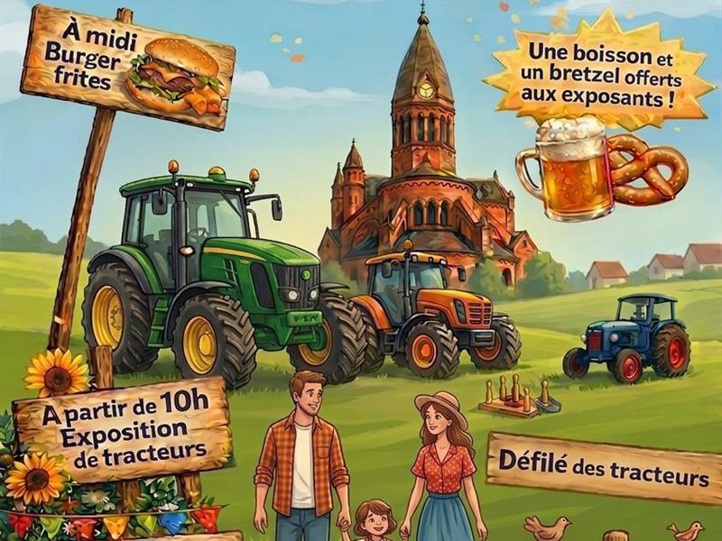 Tracteurfescht 2026 Place de la Mairie Saint-Louis-lès-Bitche 2026-07-12