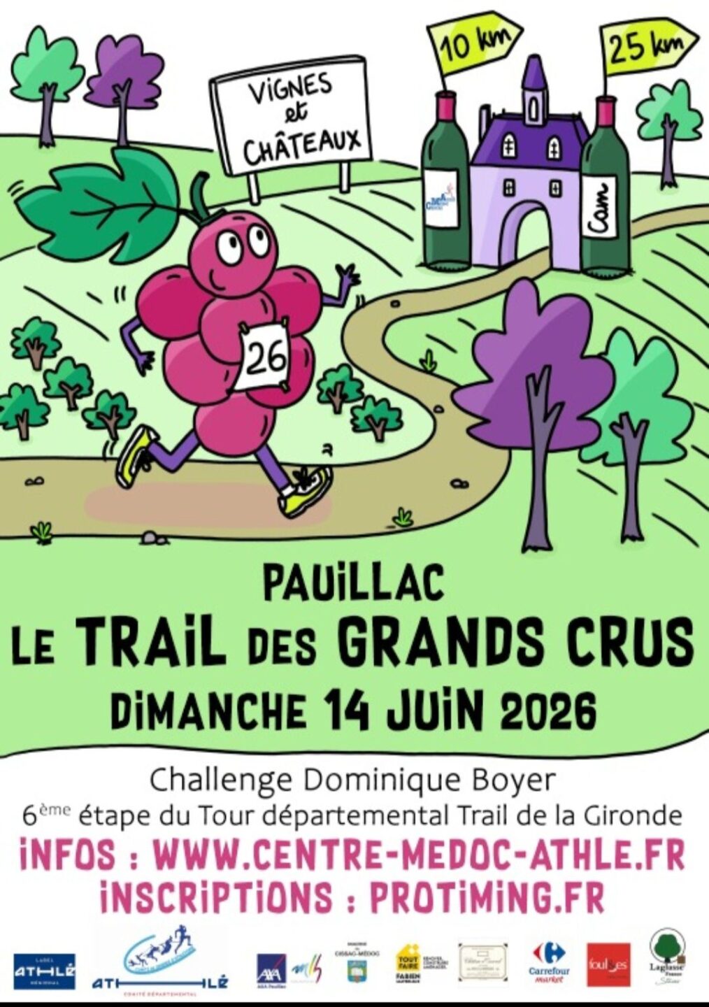 Trail des Grands Crus Plaine des sports Saint-Sauveur