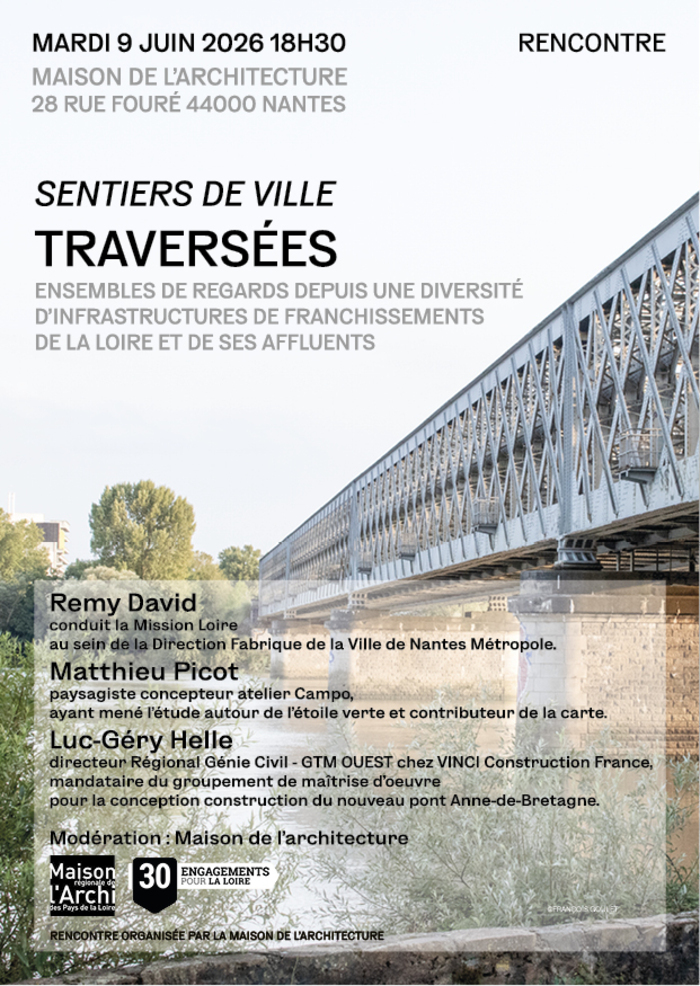 Traversées Maison régionale de l’architecture des Pays de la Loire Nantes