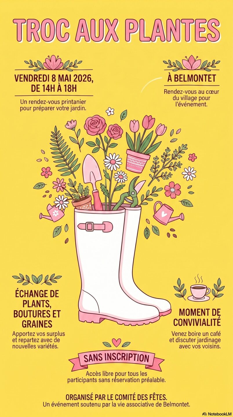 Troc aux plantes à Belmontet  Montcuq-en-Quercy-Blanc