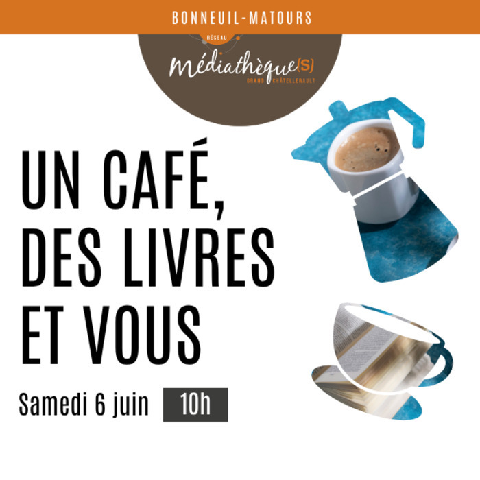 Un café, des livres et vous Rue du 8 mai 1945 Bonneuil-Matours Bonneuil-Matours