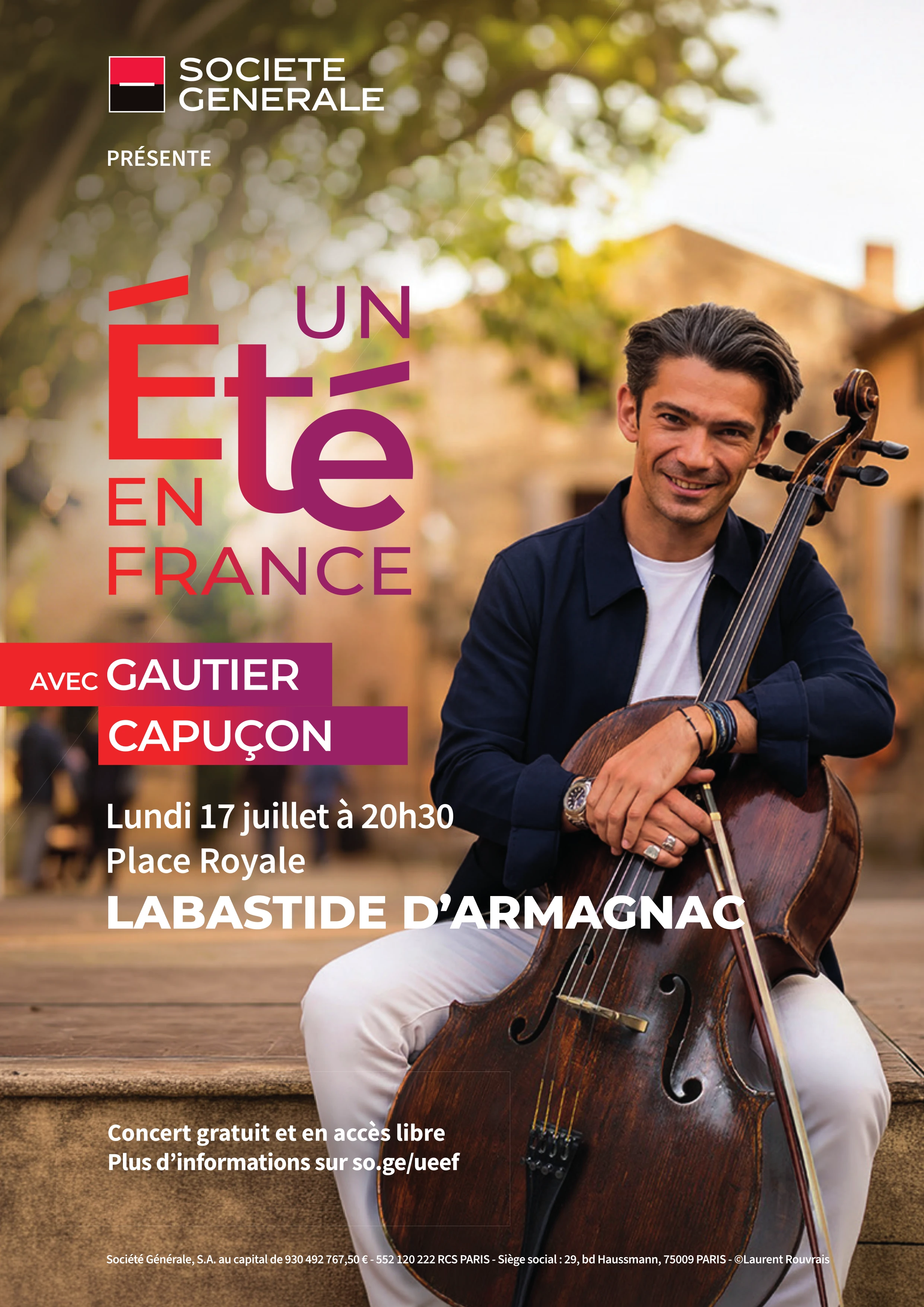 Un été en France avec Gautier Capuçon  Labastide-d&rsquo;Armagnac