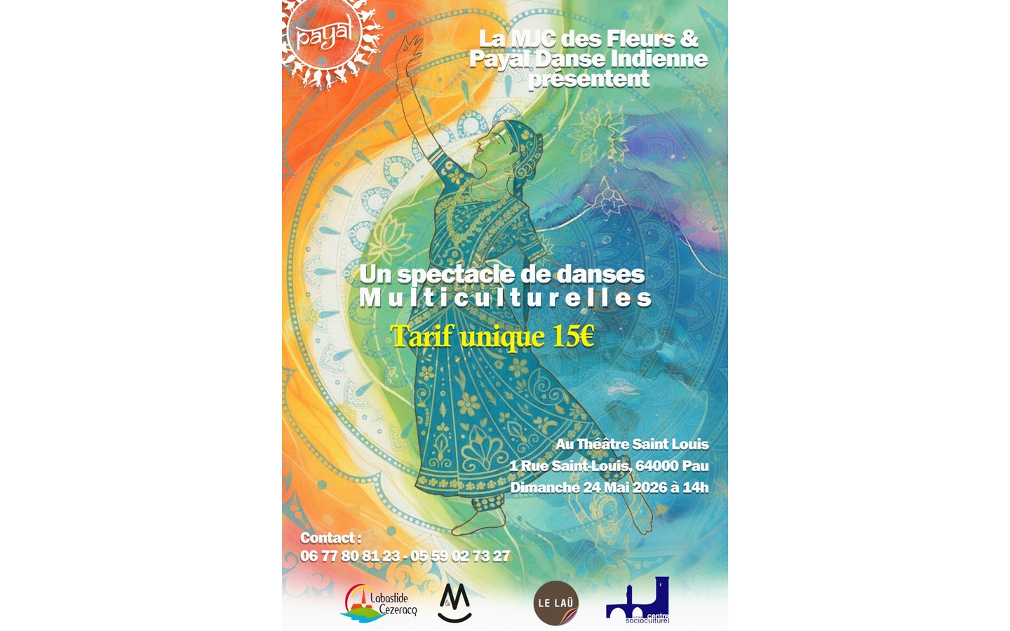 Un spectacle de danses multicurelles 1 rue saint louis Pau 2026-05-24
